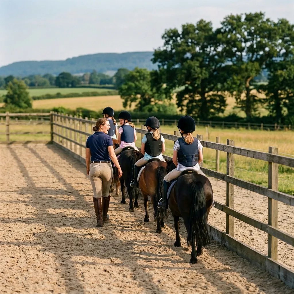 Cours de poney à Saint-Genix-les-Villages, Savoie